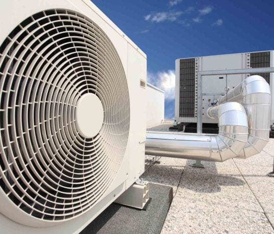 Commercial rooftop HVAC equipment serviced by Air Factory in Oklahoma City